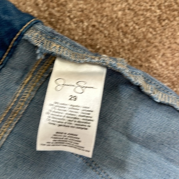 Jessica Simpson Kiss Me Lace Up Ankle Jeans - Picture 13 of 13